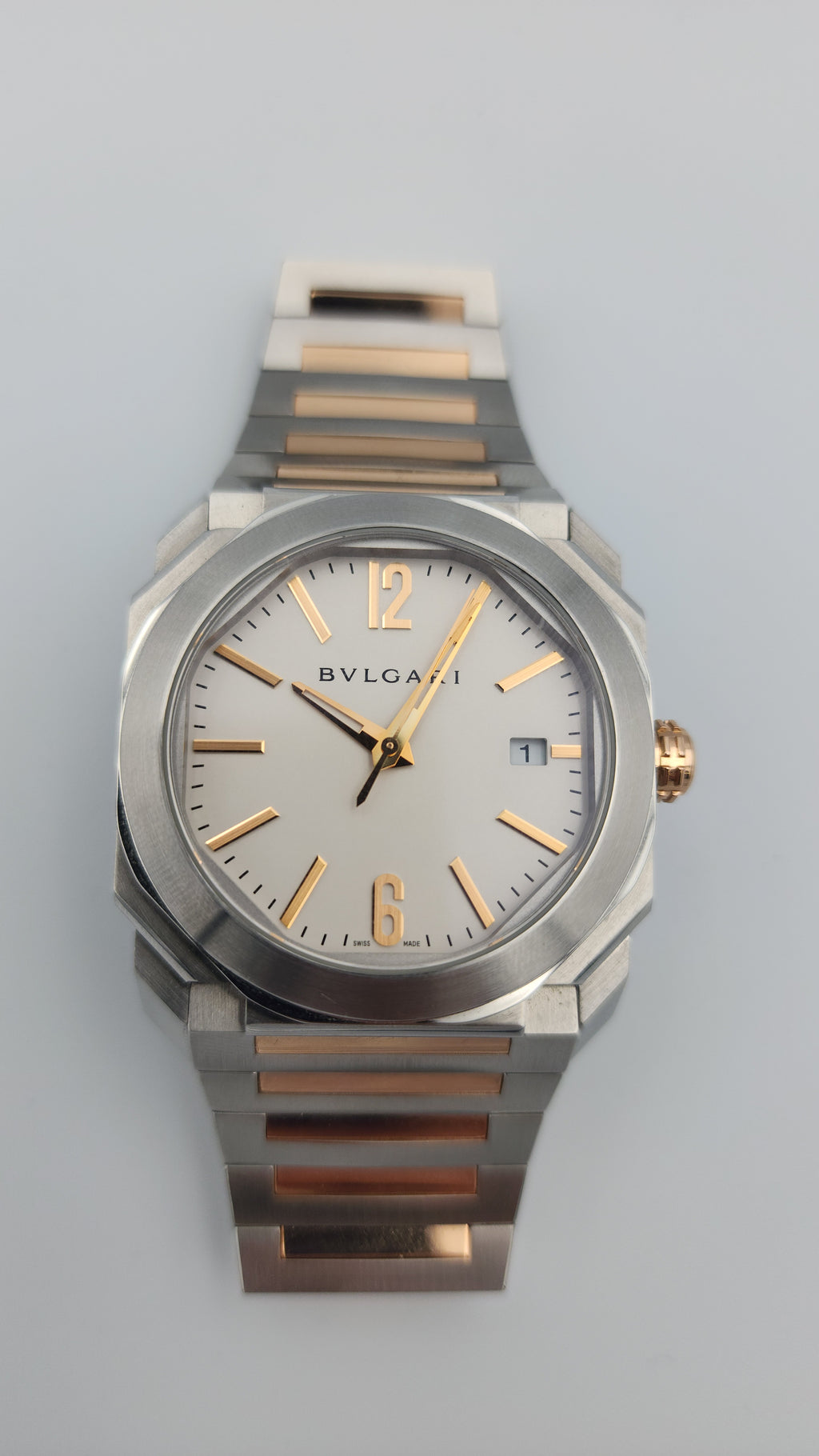 Bulgari Octo Solotempo Stainless 38 mm Full Set 2019