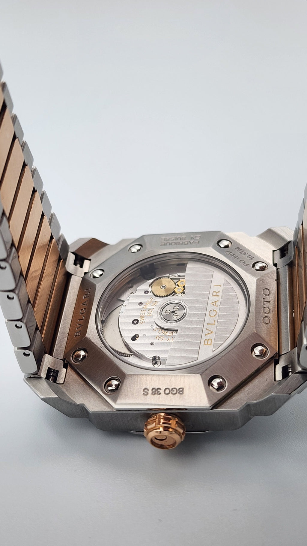 Bulgari Octo Solotempo Stainless 38 mm Full Set 2019