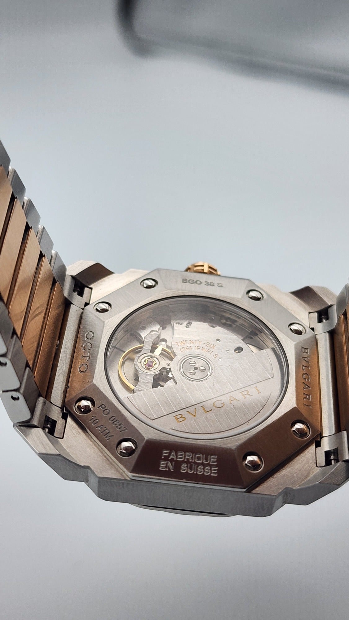 Bulgari Octo Solotempo Stainless 38 mm Full Set 2019