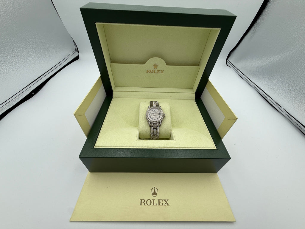 Rolex Lady-Datejust 18k White Gold Case