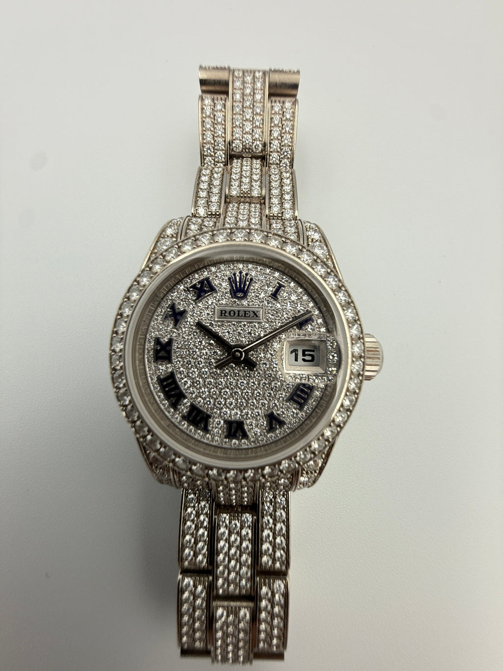 Rolex Lady-Datejust 18k White Gold Case