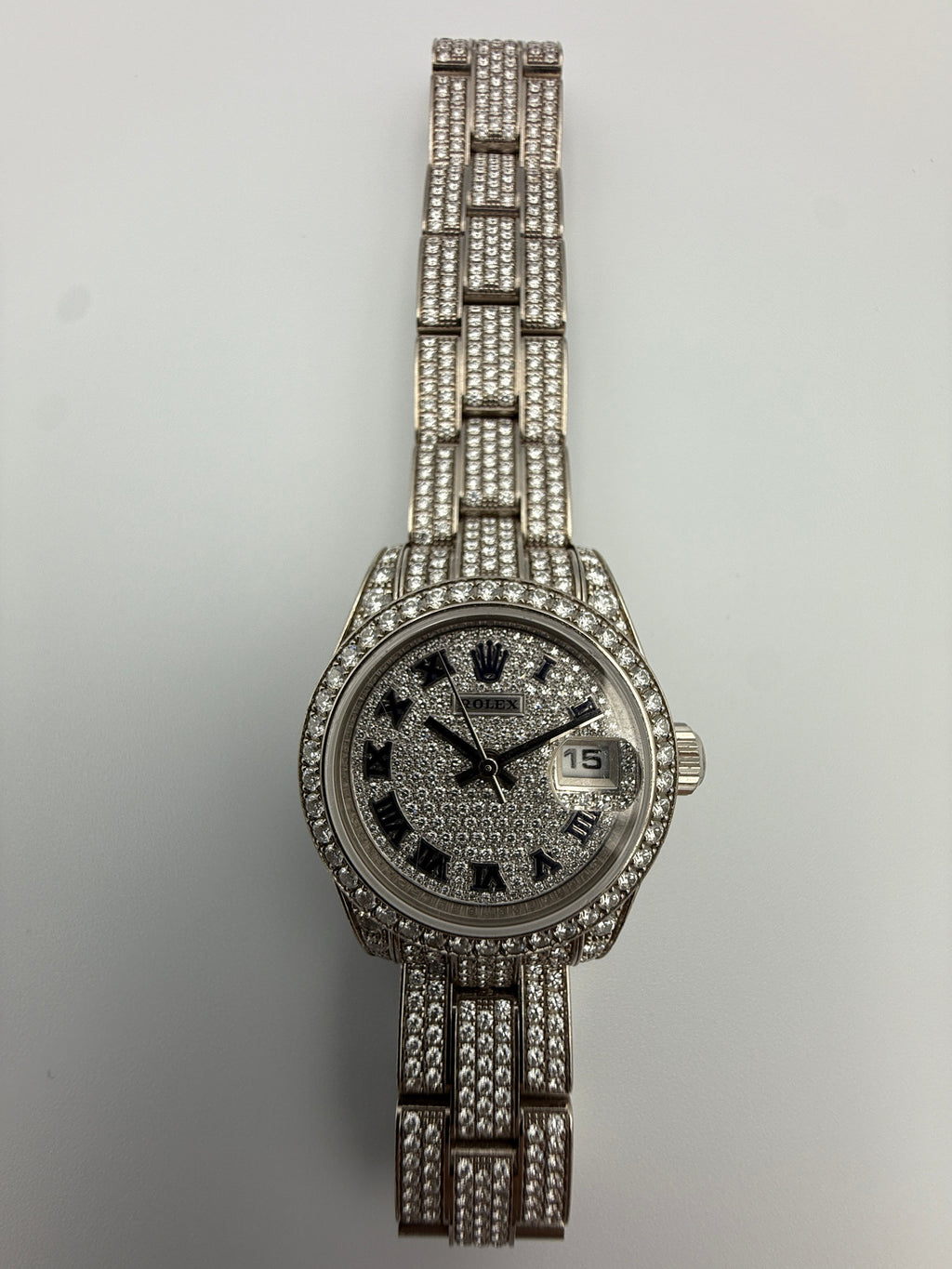 Rolex Lady-Datejust 18k White Gold Case