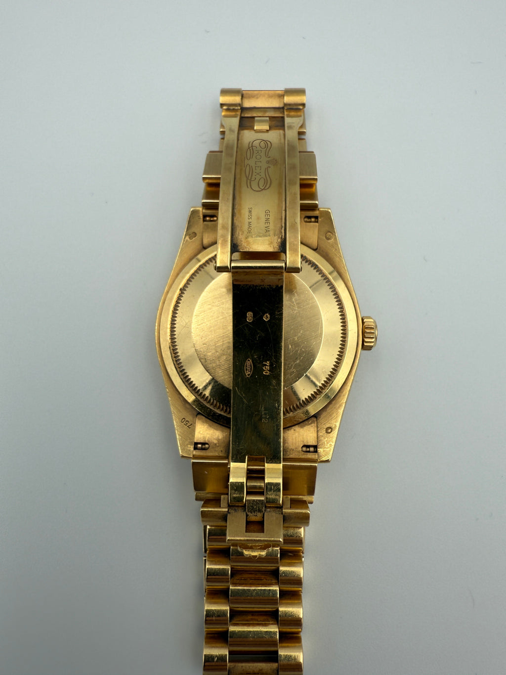 Rolex Day-Date 36 18k Yellow Gold Mother Of Pearl Dial Full Set
