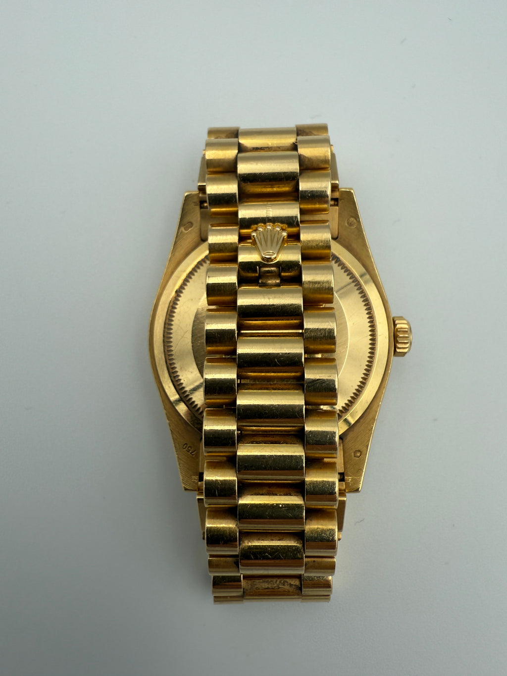 Rolex Day-Date 36 18k Yellow Gold Mother Of Pearl Dial Full Set