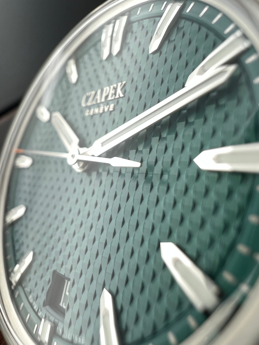 Czapek Antarctique Passage De Drake Viridian Green Fratello