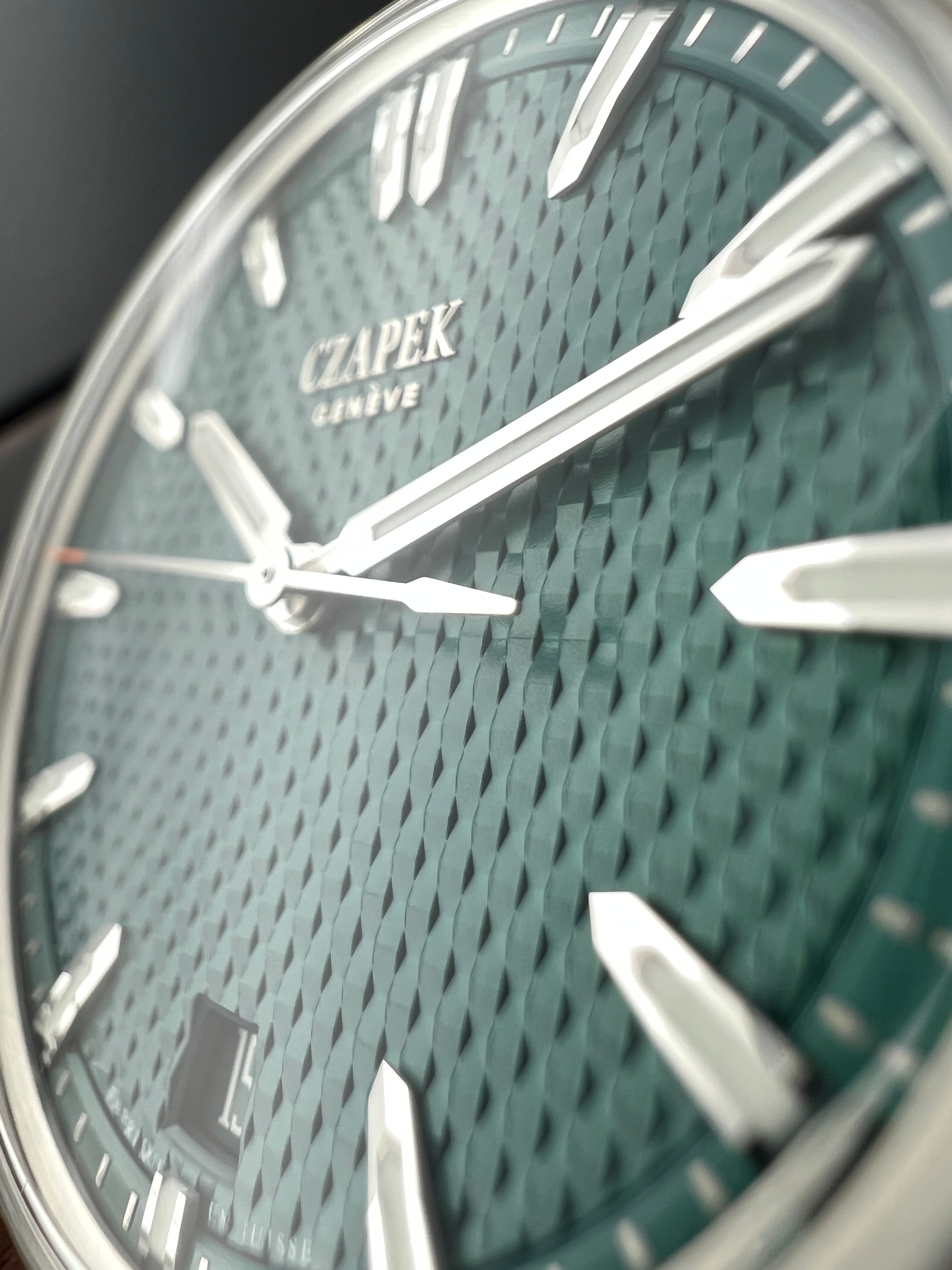 Czapek Antarctique Passage De Drake Viridian Green Fratello