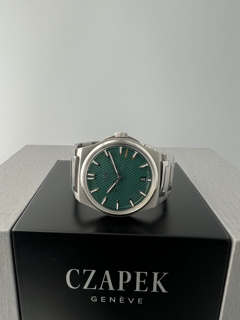 Czapek Antarctique Passage De Drake Viridian Green Fratello