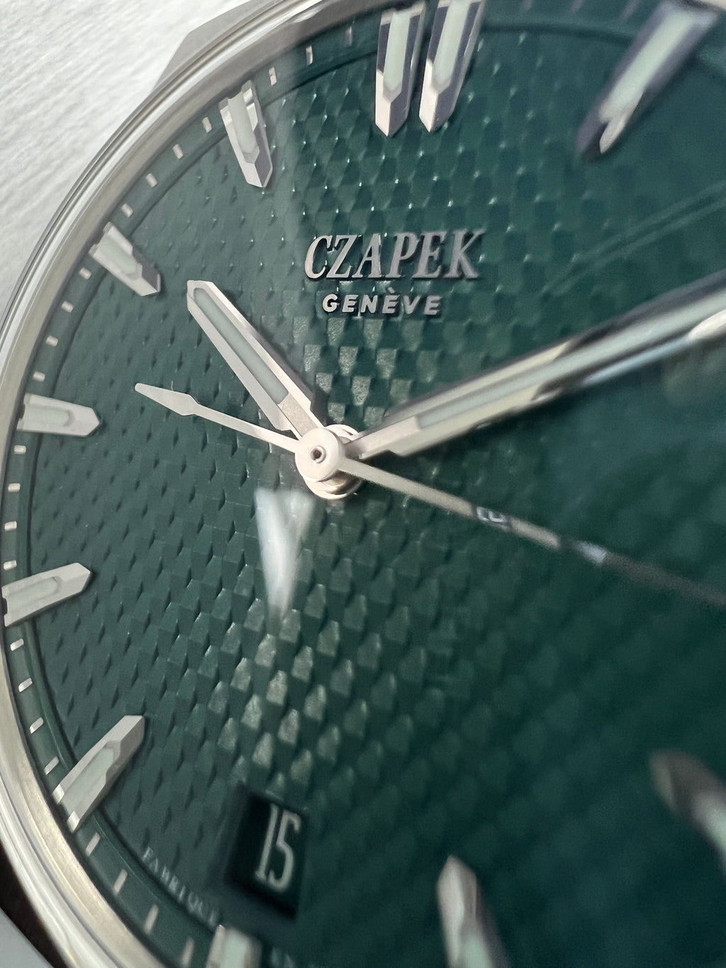 Czapek Antarctique Passage De Drake Viridian Green Fratello