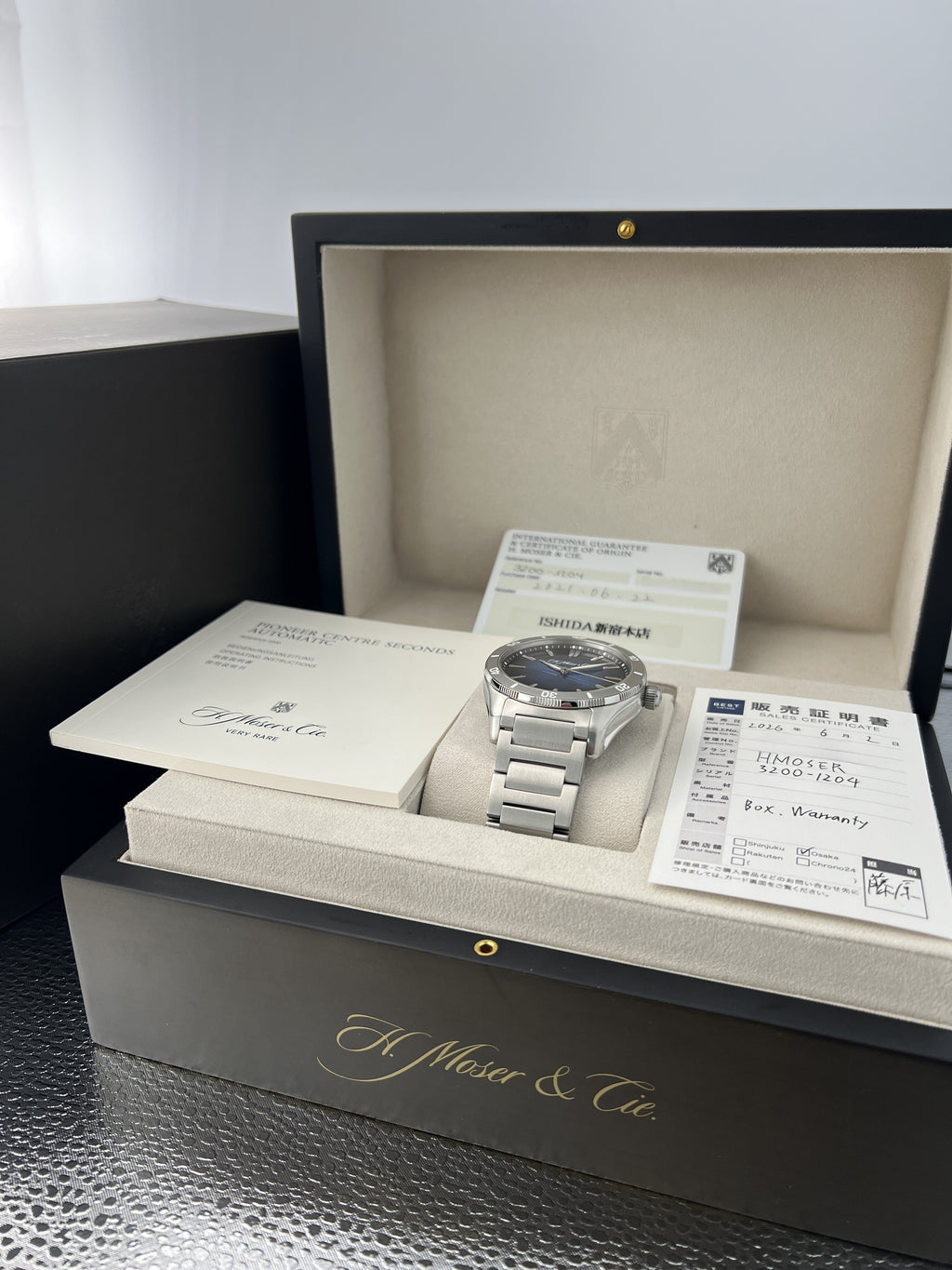 H. Moser & Cie Pioneer Centre Seconds Center