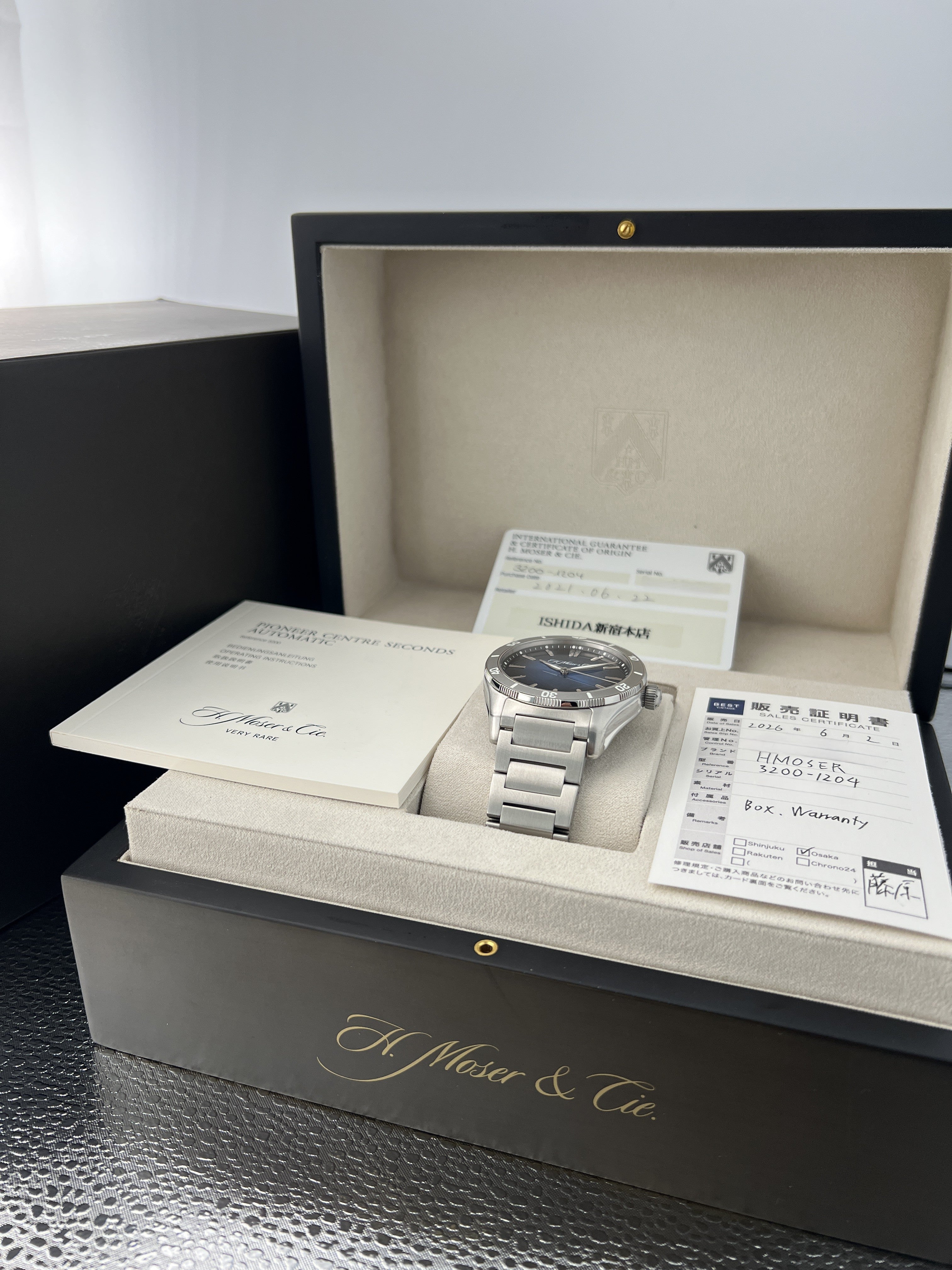 H. Moser & Cie Pioneer Centre Seconds Center