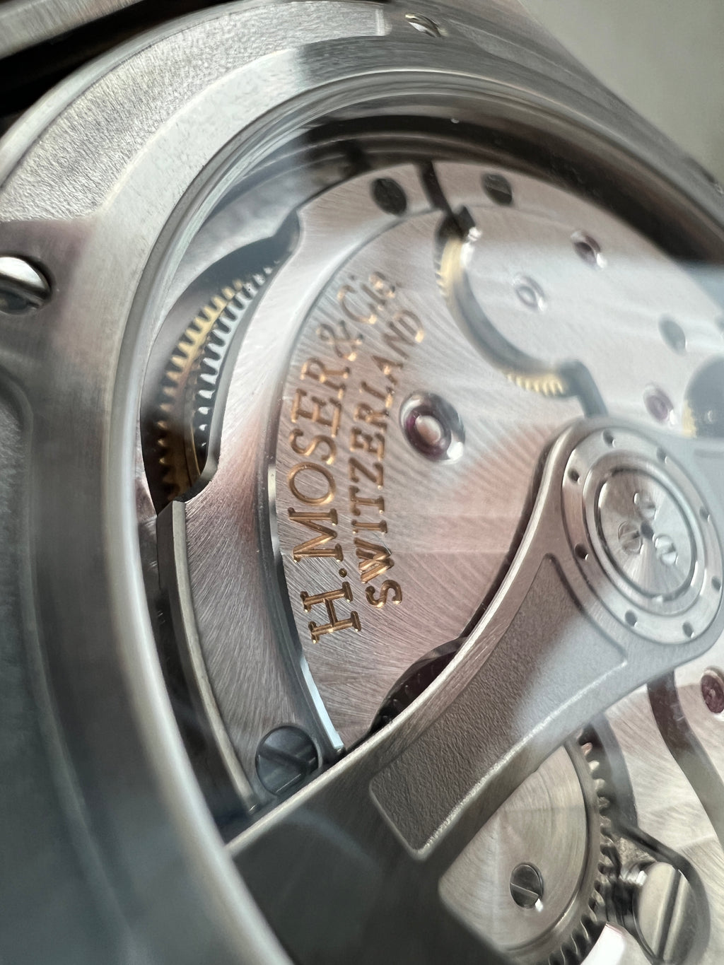 H. Moser & Cie Pioneer Centre Seconds Center